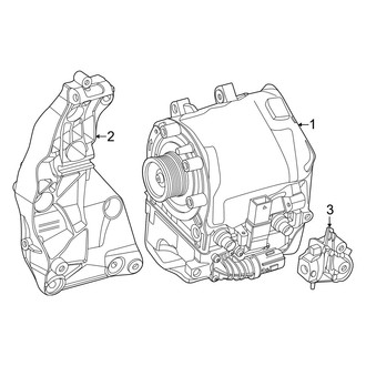 Mercedes-Benz OE - Electrical - Alternator