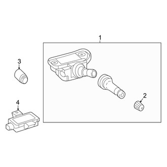 Mercedes-Benz OE - Electrical - Tire Pressure Monitor Components