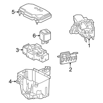 Mercedes-Benz OE - Electrical - Fuse & Relay (Engine Compartment), (Sedan)