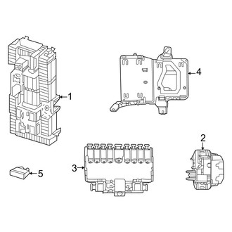 Mercedes-Benz OE - Electrical - Fuse & Relay (Instrument Panel), (Sedan)