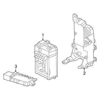 Mercedes-Benz OE - Electrical - Fuse & Relay (Trunk), (Sedan)