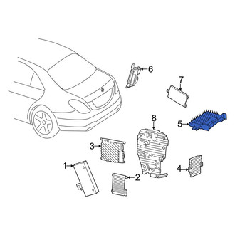 Mercedes-Benz OE - GPS Navigation Control Module