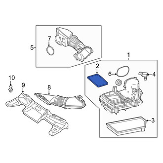 Mercedes-Benz OE - Air Filter Housing Gasket