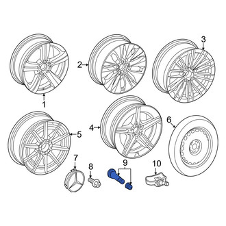 Mercedes-Benz OE - Tire Valve Stem