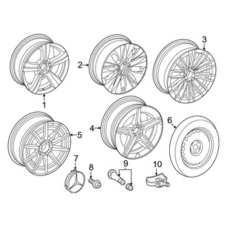 Mercedes-Benz OE - Wheels (18" Wheels), (Sedan)
