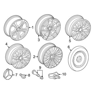 Mercedes-Benz OE - Wheels (19" Wheels), (Sedan)