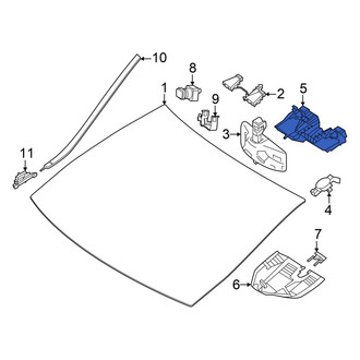 Mercedes-Benz OE - Front Lane Departure System Camera
