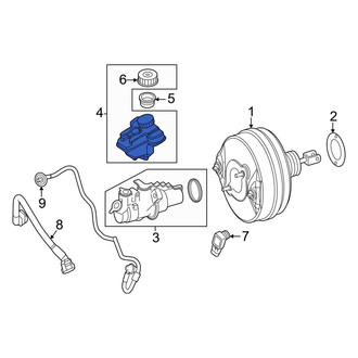 Mercedes-Benz OE - Brake Master Cylinder Reservoir