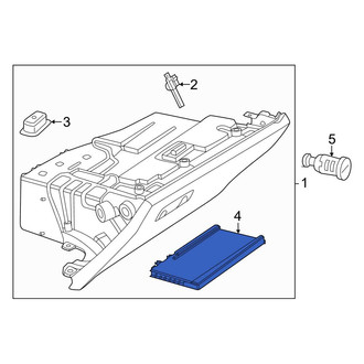 Mercedes-Benz OE - Glove Box Storage Compartment