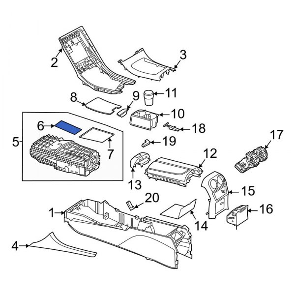 Console Mat