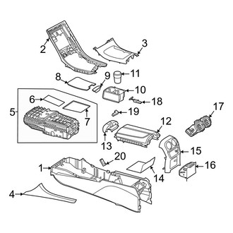 Mercedes-Benz OE - Console