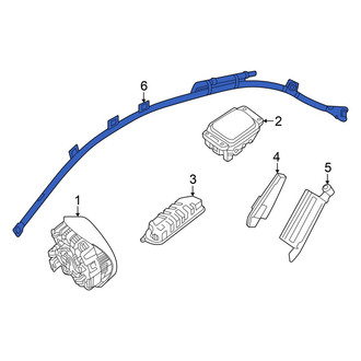 Mercedes-Benz OE - Left Curtain Air Bag