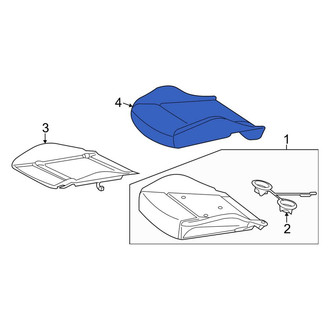 Mercedes-Benz OE - Front Left Seat Cover
