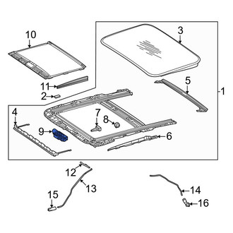 Mercedes-Benz OE - Sunroof Motor