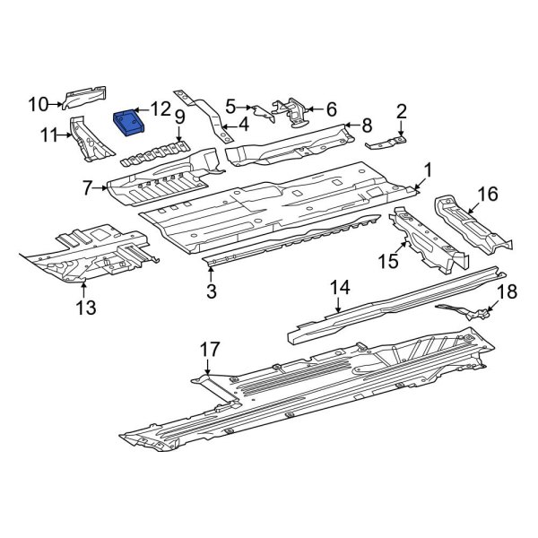 Floor Pan Reinforcement