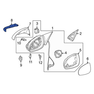 Mercedes-Benz OE - Front Left Turn Signal Light Lens