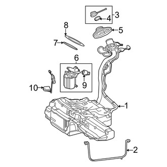 Mercedes-Benz OE - Fuel System Components