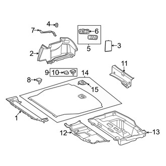 Mercedes-Benz OE - Rear Body & Floor - Interior Trim (Rear Body)