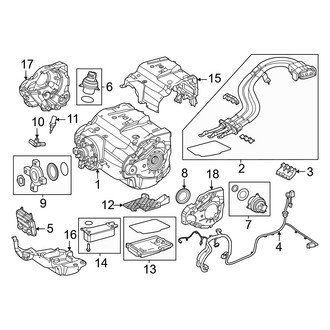 Mercedes-Benz OE - Electrical Components (Rear Drive Unit)