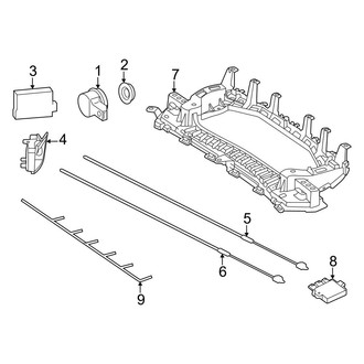 Mercedes-Benz OE - Rear Bumper - Electrical Components