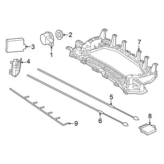Mercedes-Benz OE - Rear Bumper - Electrical Components