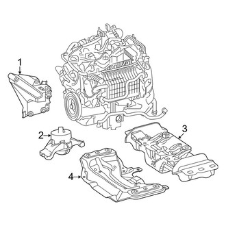 Mercedes-Benz OE - Engine & Transmission Mounting