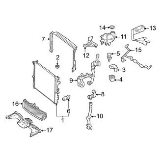 Mercedes-Benz OE - Cooling - Radiator & Components (Primary), (Base)