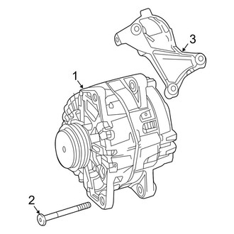 Mercedes-Benz OE - Electrical - Alternator