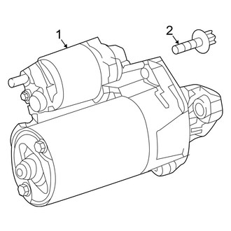 Mercedes-Benz OE - Electrical - Starter (Base)