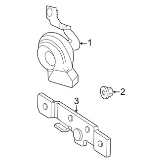 Mercedes-Benz OE - Electrical - Horn (Base)