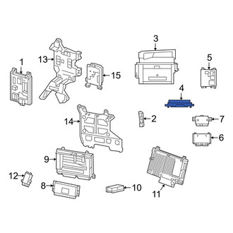 Mercedes-Benz OE - Mobile Phone Control Module