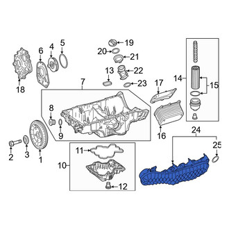 Mercedes-Benz OE - Left Engine Intake Manifold