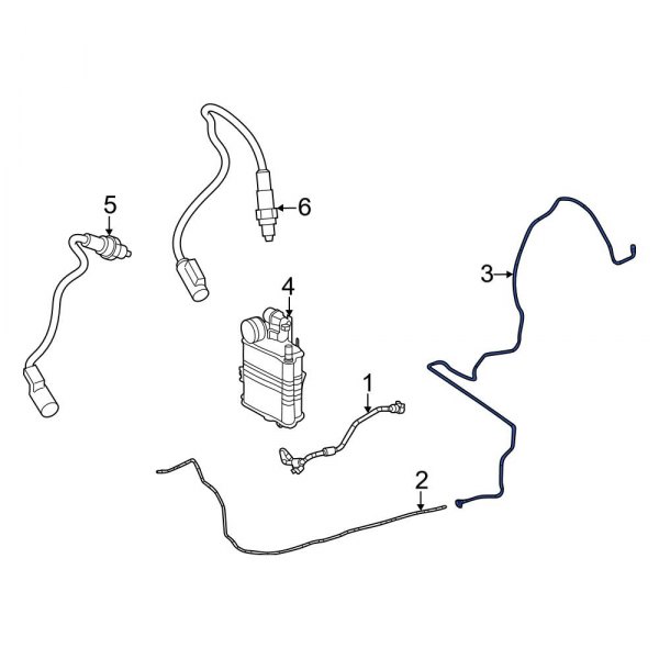 Evaporative Emissions System Lines