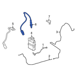 Mercedes-Benz OE - Rear Oxygen Sensor