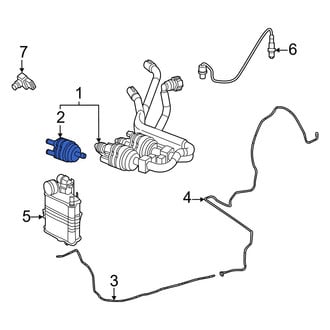 Mercedes-Benz OE - Vapor Canister Purge Solenoid