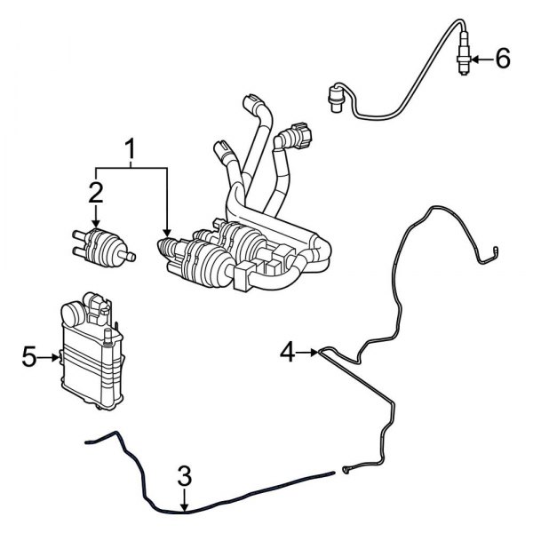 Evaporative Emissions System Lines