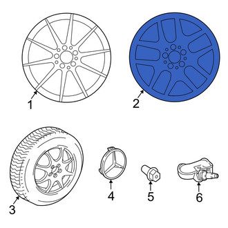Mercedes-Benz OE - Wheel