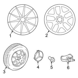 Mercedes-Benz OE - Wheels (19" Wheels)