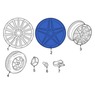Mercedes-Benz OE - Wheel