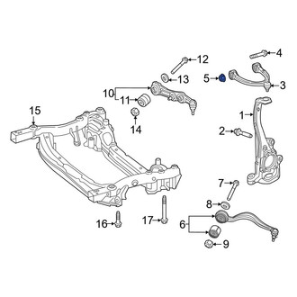 Mercedes-Benz OE - Suspension Strut Mount Nut