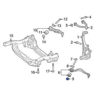 Mercedes-Benz OE - Suspension Shock Absorber Nut