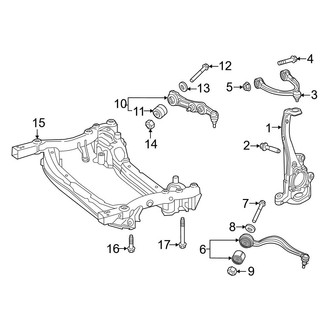 Mercedes-Benz OE - Front Suspension - Suspension Components