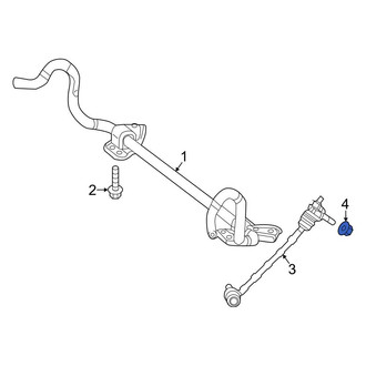 Mercedes-Benz OE - Suspension Strut Mount Nut