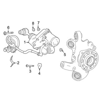 Mercedes-Benz OE - Steering Gear & Linkage (Rear), (Base)