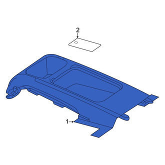 Mercedes-Benz OE - Rear Center Seat Console