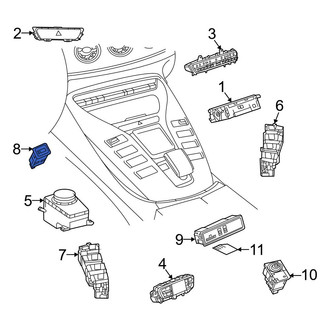 Mercedes-Benz OE - Front Audio Auxiliary Jack