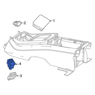 Mercedes-Benz OE - Rear 12 Volt Accessory Power Outlet