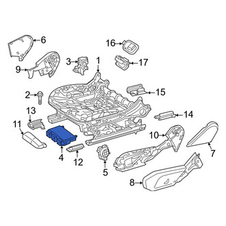 Mercedes-Benz OE - Right Power Seat Control Module