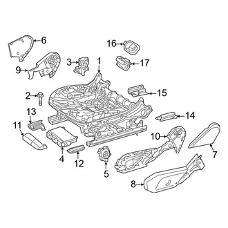 Mercedes-Benz OE - Seats & Tracks - Tracks & Components