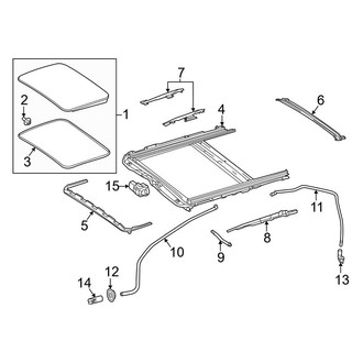 Mercedes-Benz OE - Roof - Sunroof (W/O Carbon Fiber, W/O Panoramic)